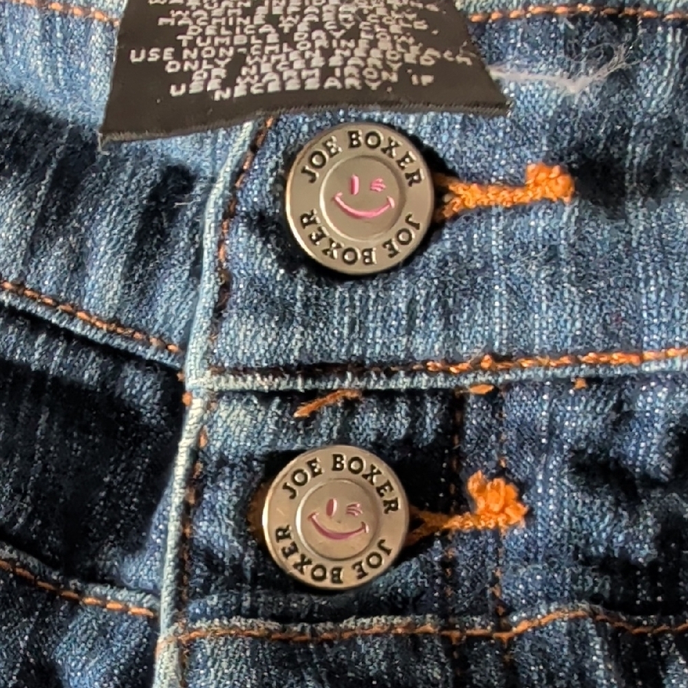 Girls Joe Boxer Blue Flared Jeans 14S - Picture 7 of 7
